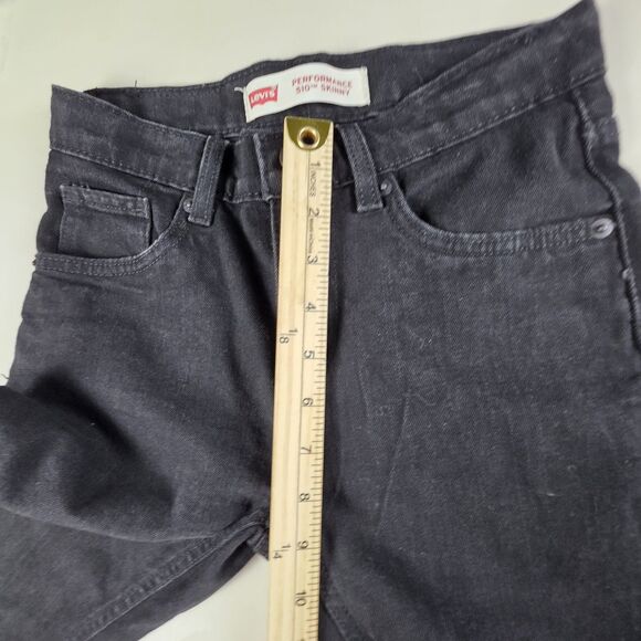 Levi’s Boy’s 510 Skinny Black Stone Jeans - Size 12 Regular (26W x 267) - Picture 4 of 11